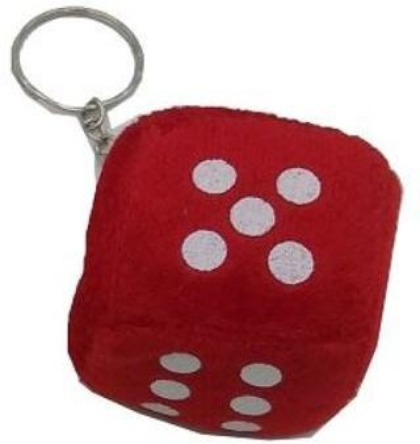 LOUIS VUITTON X SUPREME Dice Key Chain Bag Charm Red 193614