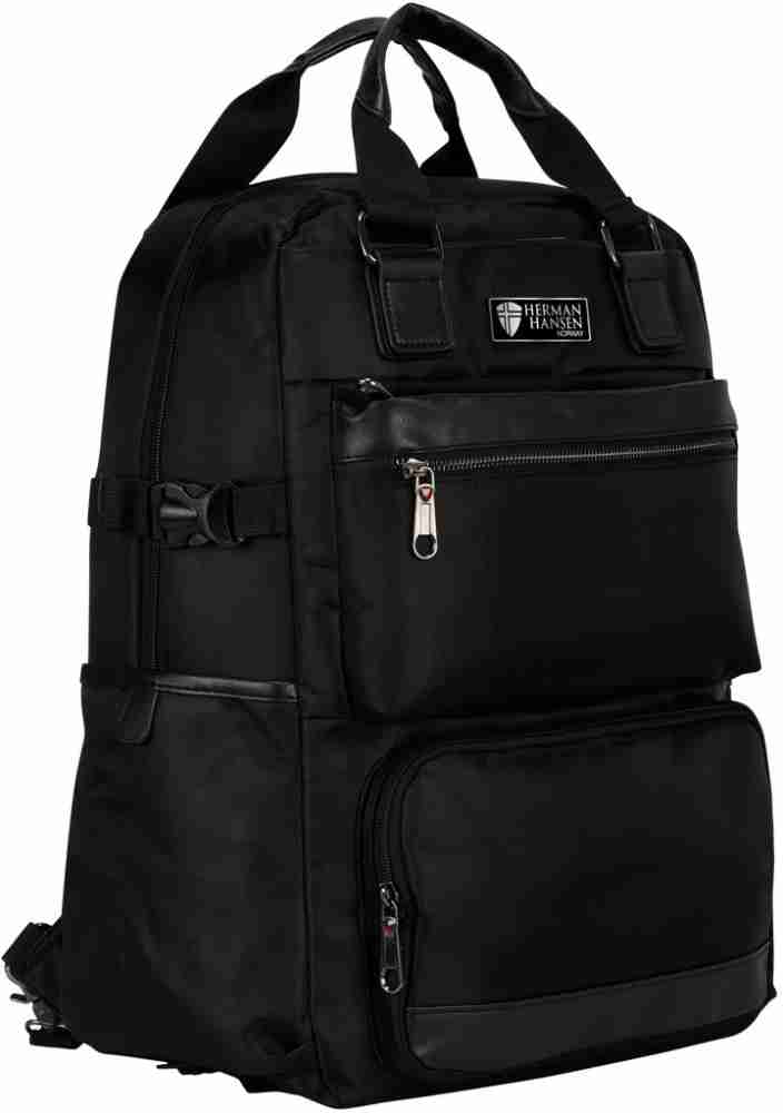 Herman hansen convertible laptop cheap bag with usb charging port