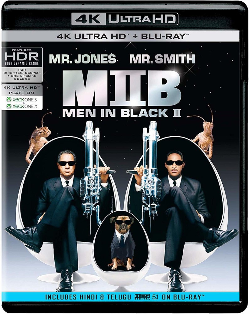 MIB: Men in Black - 2 (4K UHD & HD) (2-Disc) Price in India - Buy MIB: Men  in Black - 2 (4K UHD & HD) (2-Disc) online at Flipkart.com