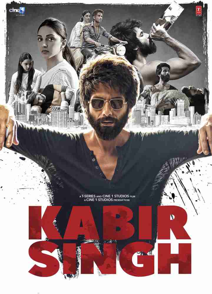 Kabir Singh Movie Poster for Room Office Paper Print Movies
