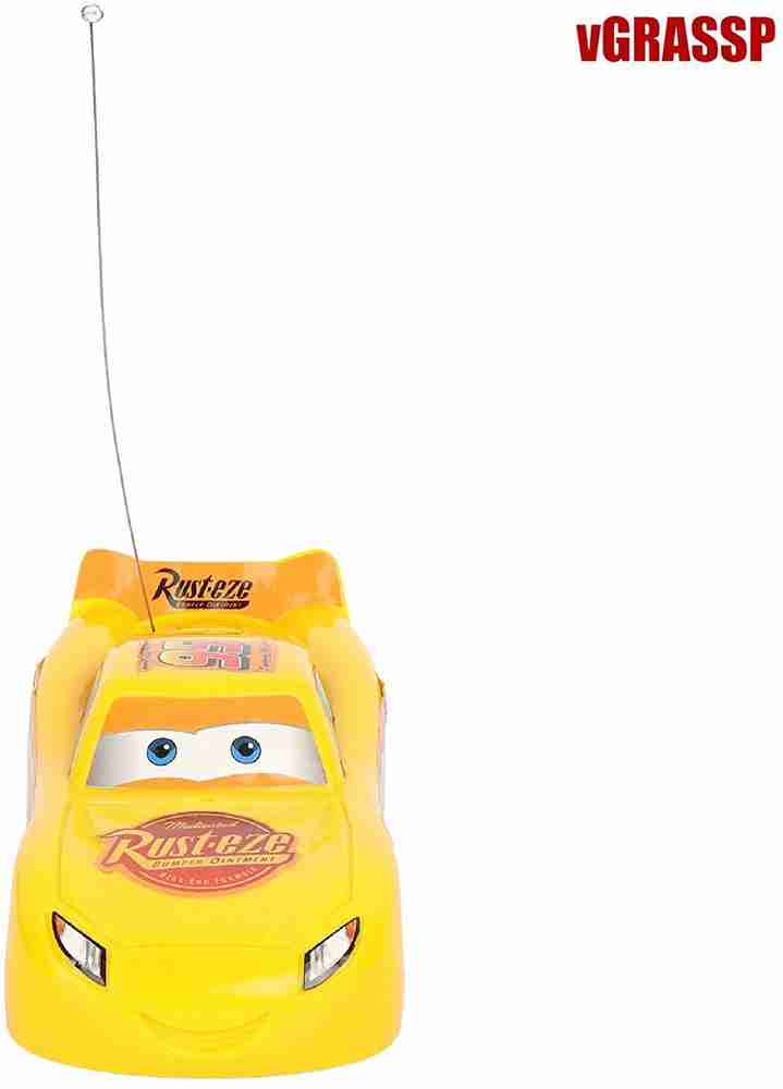 Yellow lightning mcqueen car cheap