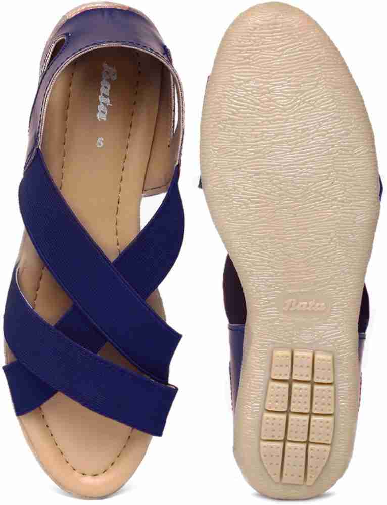 Bata clearance blue sandals