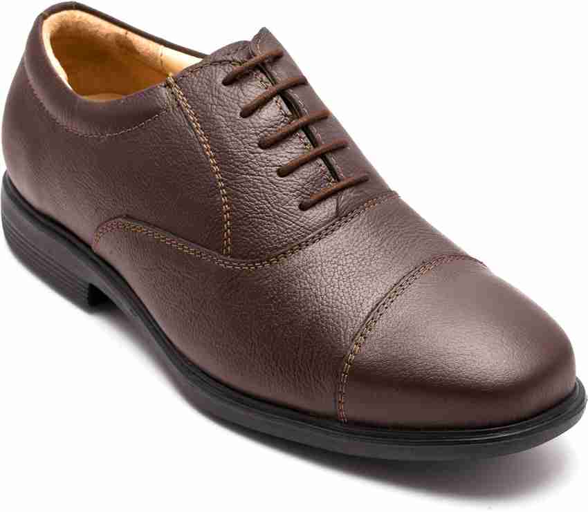 TZARO Genuine Leather Slip On Formal Shoe Oxford For Men Buy