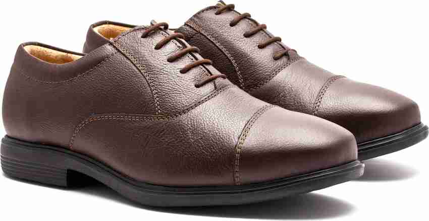 TZARO Genuine Leather Slip On Formal Shoe Oxford For Men Buy