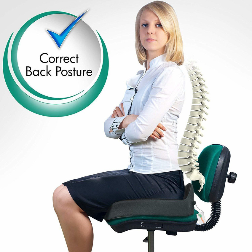 Sit plus deals back support cushion