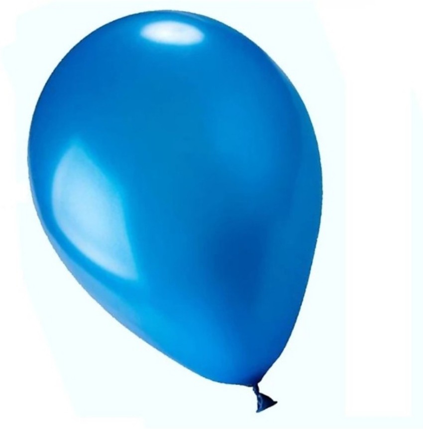 ballon bleu ciel glossy