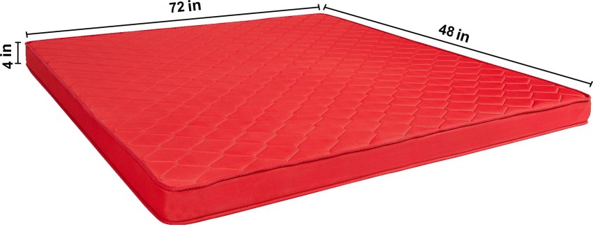 Starlite discover by sleepwell firm paf online 4 inch single pu foam mattress