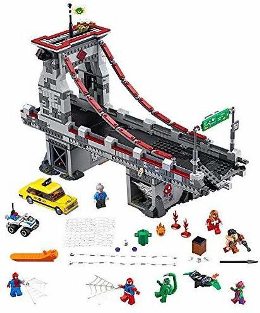 LEGO Super Heroes Spider Man Web Warriors Ultimate Bridge Super