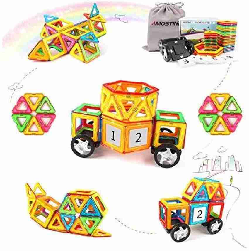 Amosting magnetic shop building blocks
