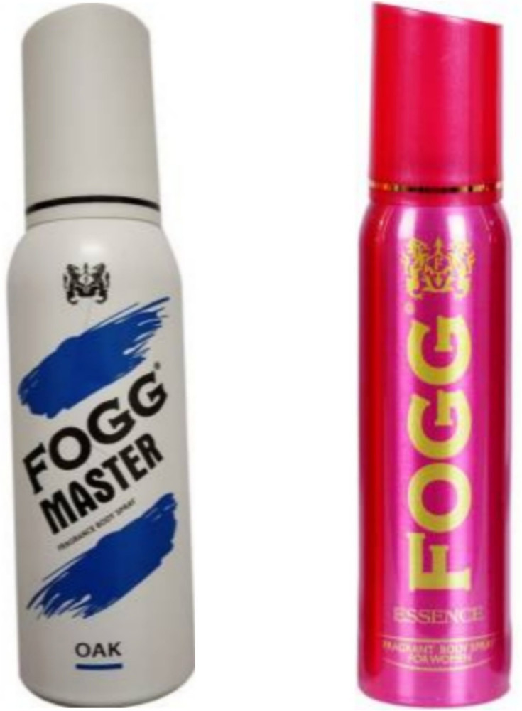 FOGG OAK AND essence 120 ML X 2 Perfume Body Spray For Men