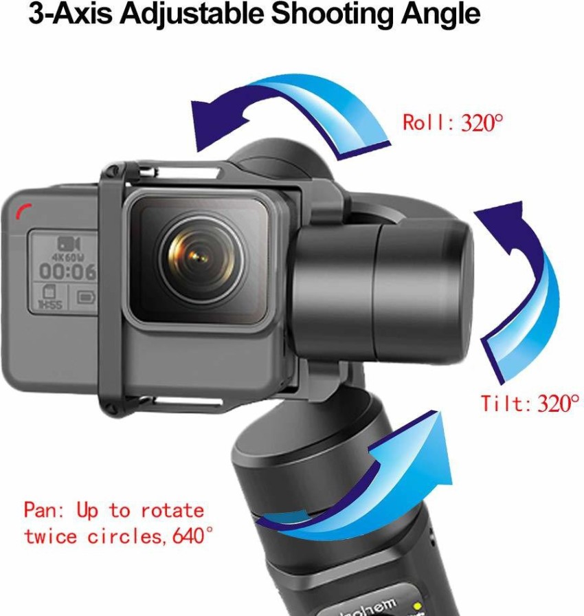 hohem iSteady Pro 3-Axis Handheld Gimbal Stabilizer with 12 hour Run-Time  for Gopro Hero 6