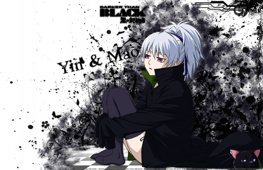 Darker than Black anime Cute Yin theme