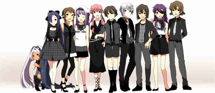 Akise x Tsubaki  Mirai nikki, Future diary, Mirai nikki future diary