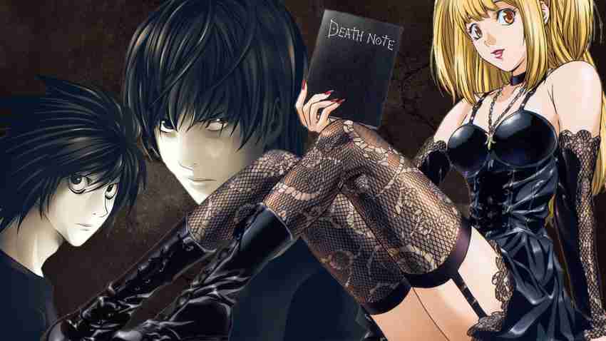 Athahdesigns Anime death-note-ryuzaki-yagami-lightWallpaper Paper Print -  Animation & Cartoons posters in India - Buy art, film, design, movie,  music, nature and educational paintings/wallpapers at