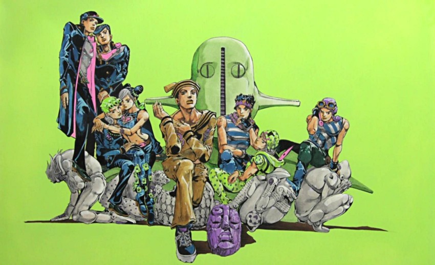 joseph joestar, joseph joestar, kujo jotaro, kujo jolyne, giorno