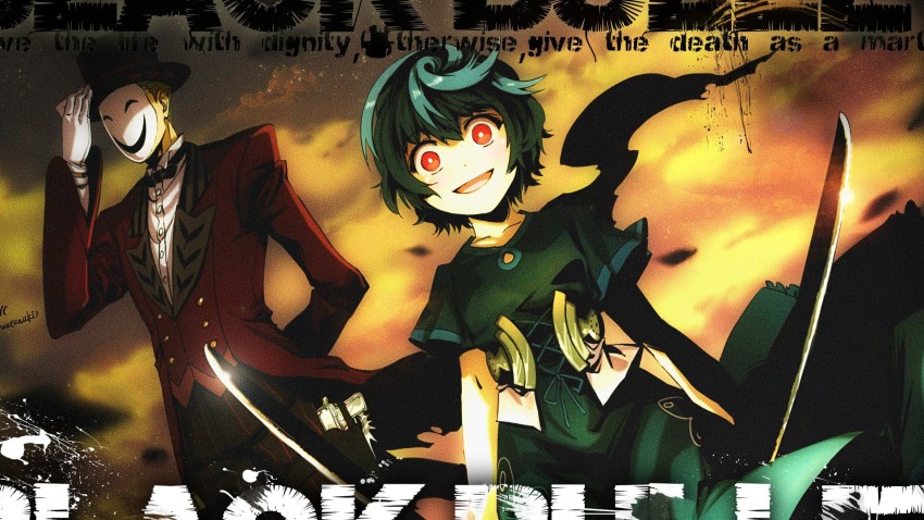 Athah Anime Black Bullet Kohina Hiruko 13*19 inches Wall Poster