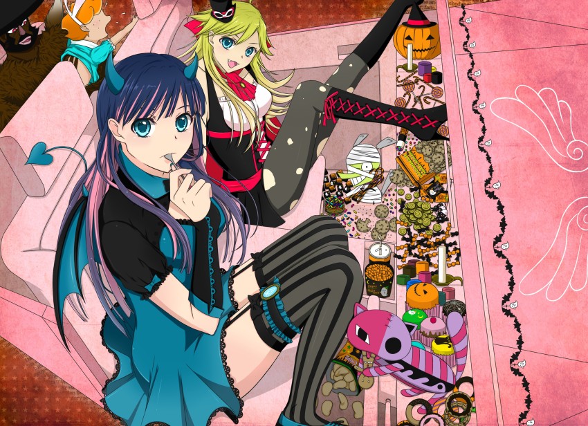 Panty & Stocking with Garterbelt Anime Art