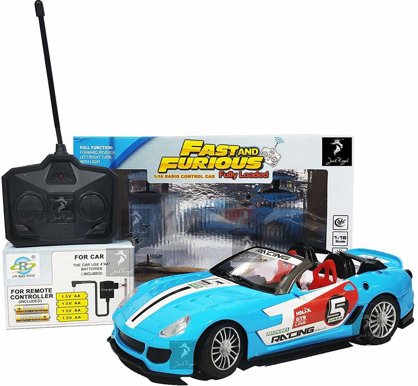 Fast and furious remote control car 2025 charger