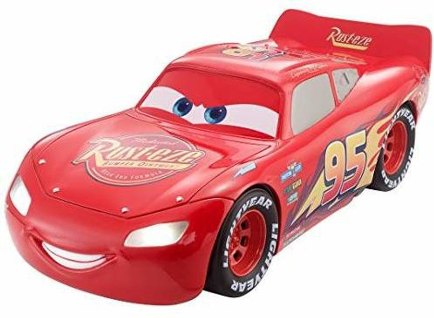 Disney Pixar Lightning McQueen Push & Go Talking Vehicle – Cars