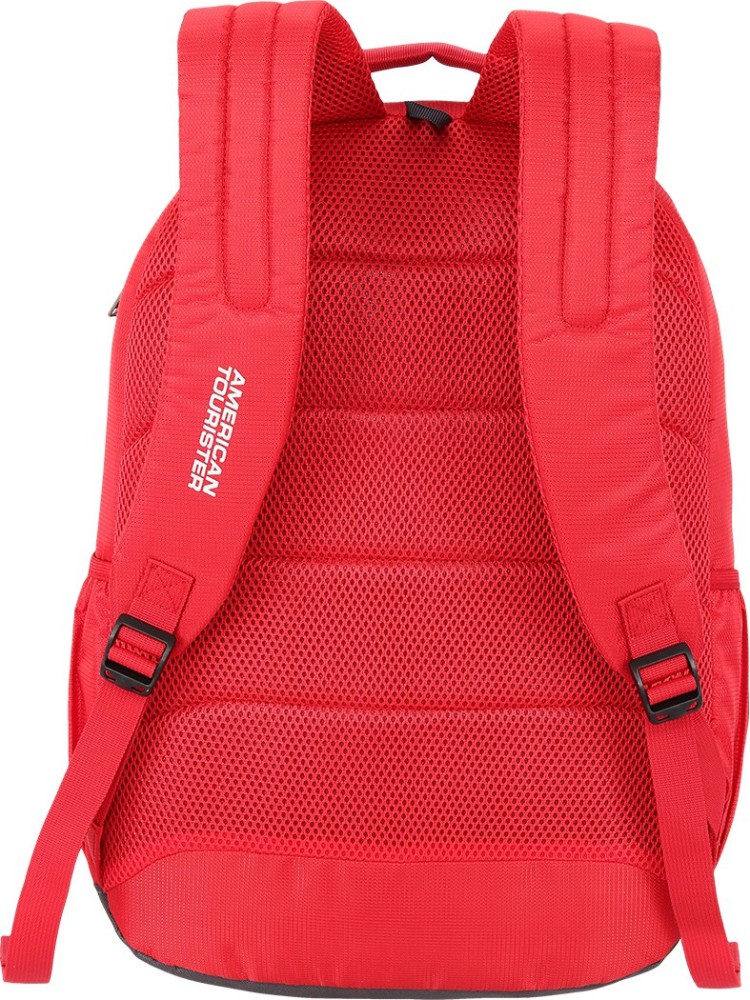 American tourister 2024 red backpack