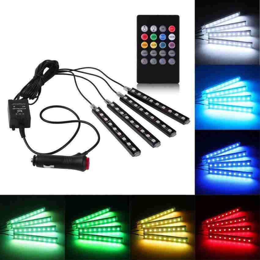 Car led light sales strips wireless