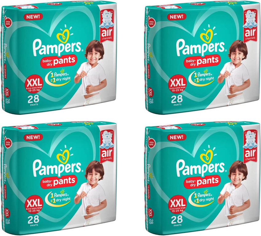 Pampers dry pants best sale xxl