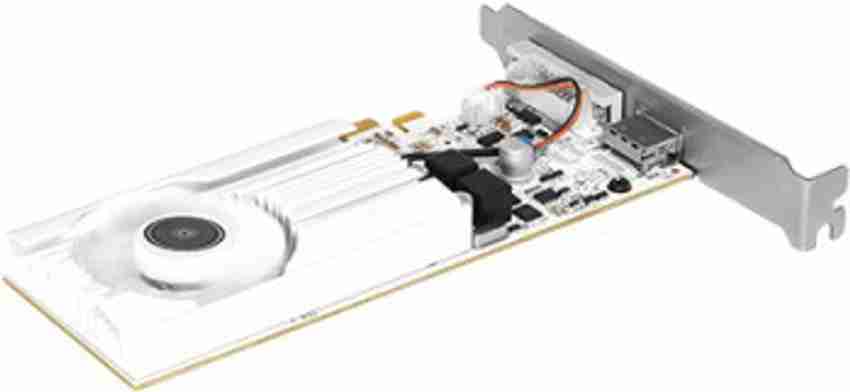 GALAX NVIDIA GeForce GT 1030 EXOC White 2 GB GDDR5 Graphics Card