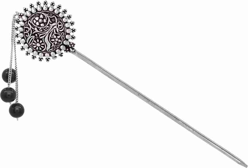 Silver hair discount pins sticks