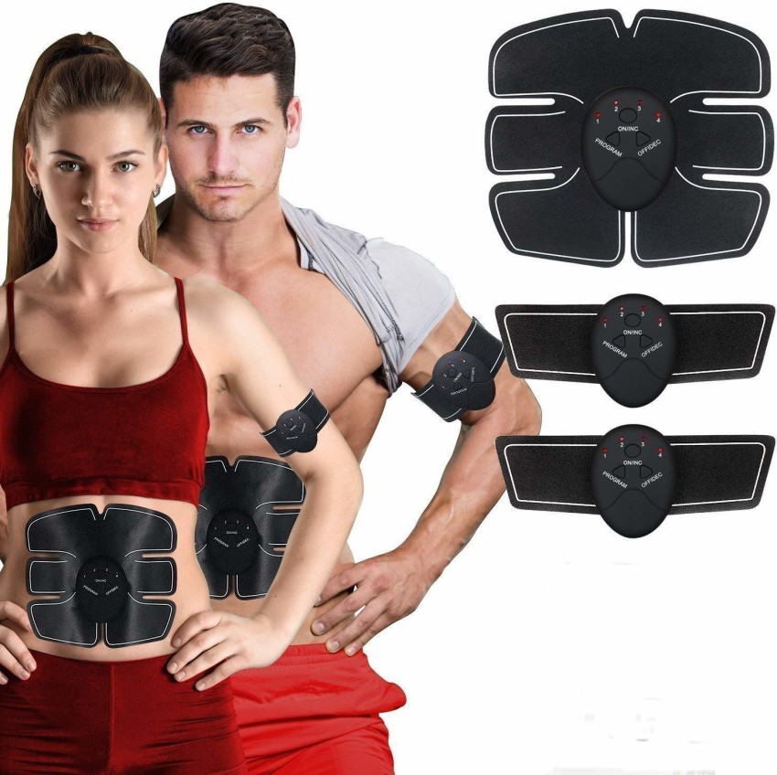 Electric Fitness Vibration Belt Remote Control EMS Muscle Stimulator  Heating Warm Belly Abdominal Body Slimming Belt Weight Loss 