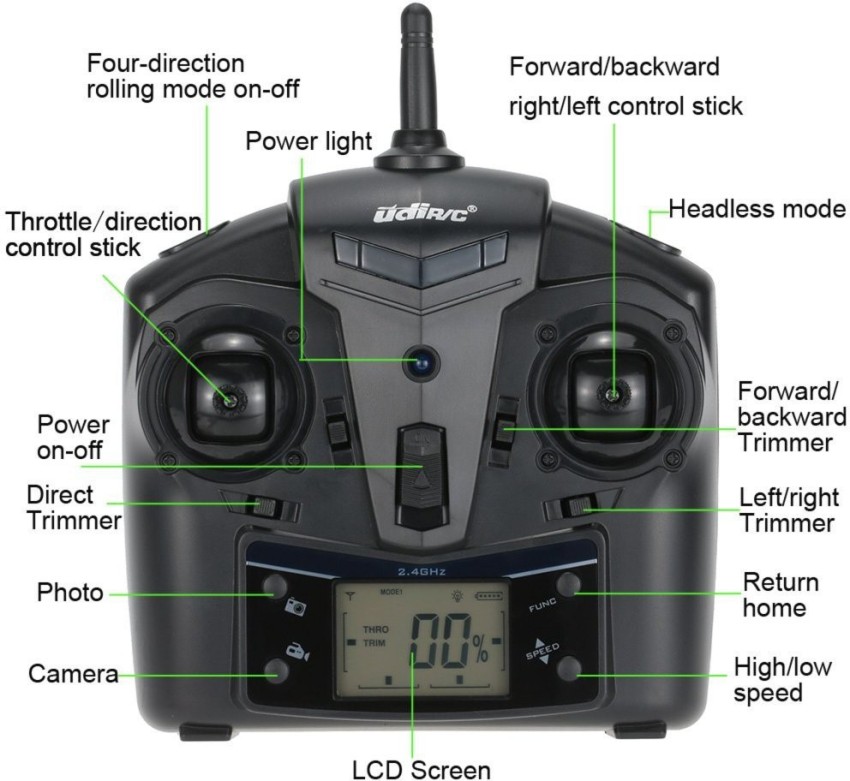 udi rc drone