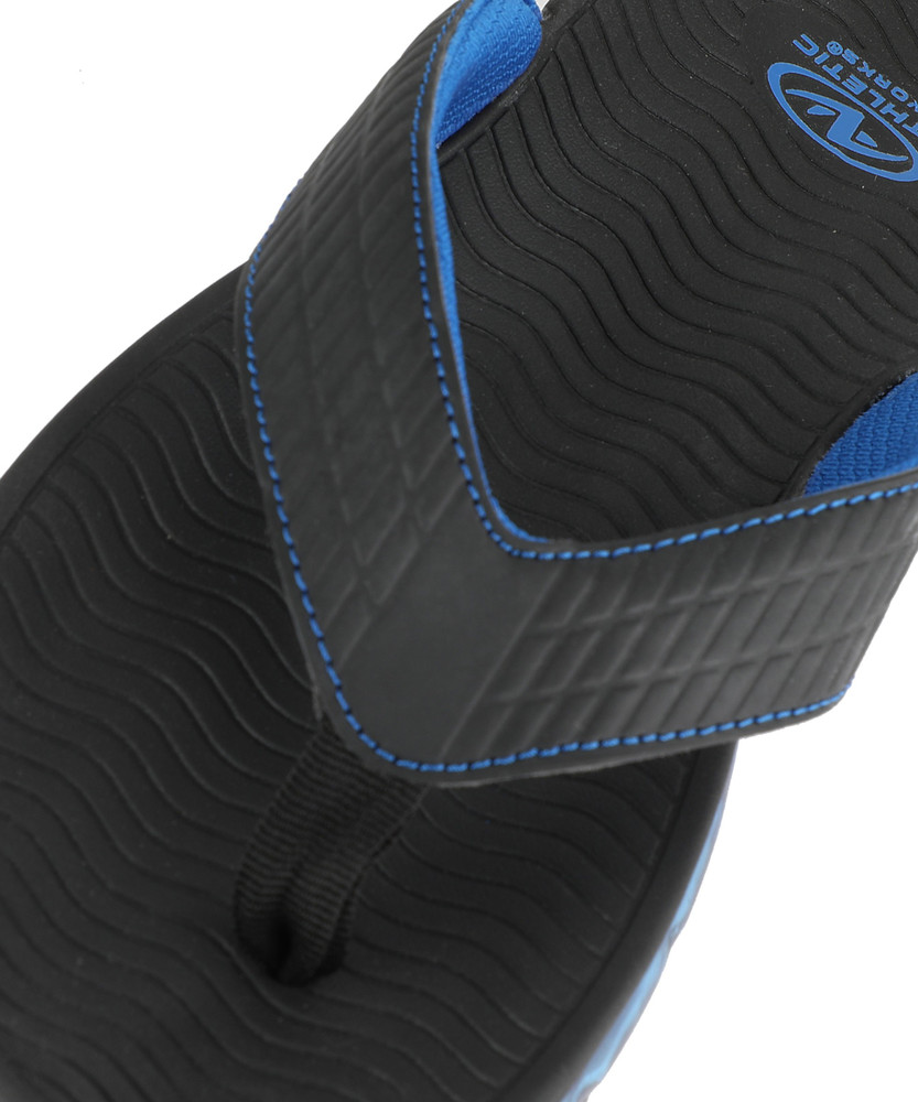 Athletic works men's flip flops sale
