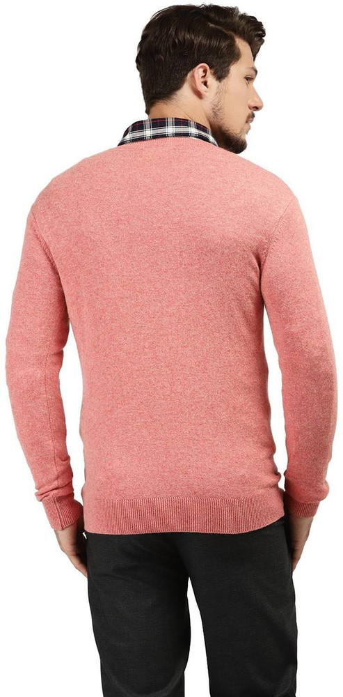 Knighthood Solid V Neck Casual Men Pink Sweater Buy Knighthood Solid V Neck Casual Men Pink Sweater Online at Best Prices in India Flipkart