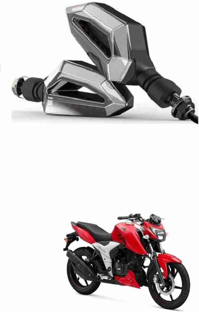 PRTEK Front Side LED Indicator Light for TVS Apache RTR 160 Price in India Buy PRTEK Front Side LED Indicator Light for TVS Apache RTR 160 online at Flipkart
