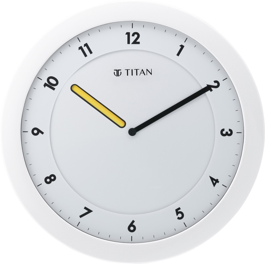 Titan Analog 28 cm X 28 cm Wall Clock Price in India Buy Titan