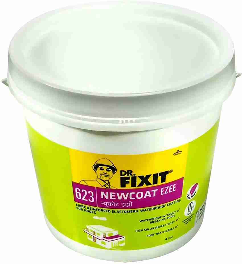 Dr. Fixit Dr.Fixit 623 NEWCOAT EZEE Waterproof Coating for Roofs Aquarium Sealant Price in India Buy Dr. Fixit Dr.Fixit 623 NEWCOAT EZEE Waterproof Coating for Roofs Aquarium Sealant online at Flipkar...