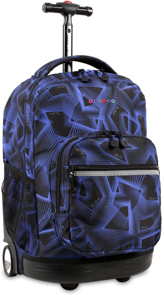 J world sunrise 18 rolling backpack sales