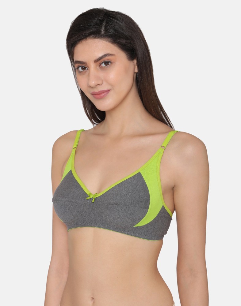 Clovia Clovia Cotton Non-Padded Non-Wired Colourblocked Bra Women Full  Coverage Non Padded Bra - Buy Clovia Clovia Cotton Non-Padded Non-Wired  Colourblocked Bra Women Full Coverage Non Padded Bra Online at Best Prices