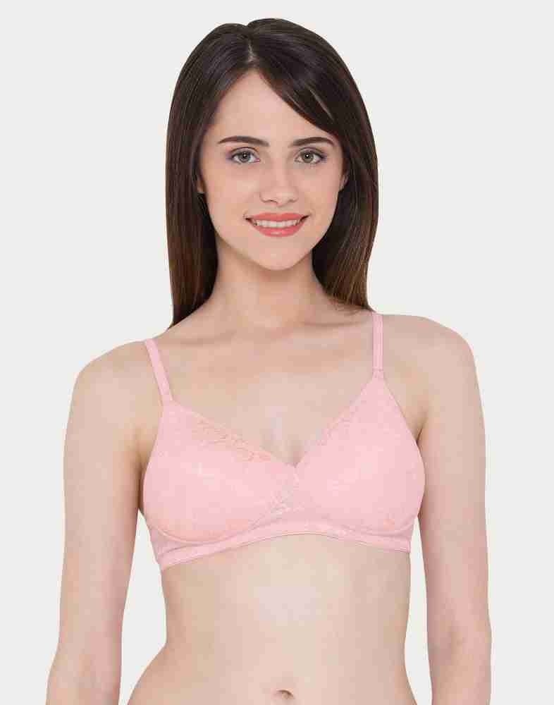 Buy Clovia Lightly Padded Non Wired Full Coverage T-Shirt Bra - Maroon at  Rs.480 online