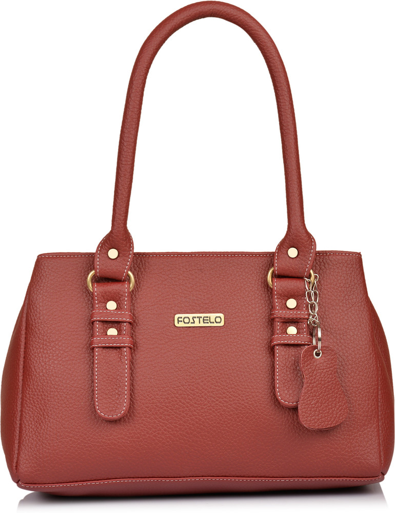 FOSTELO Women Maroon Handbag