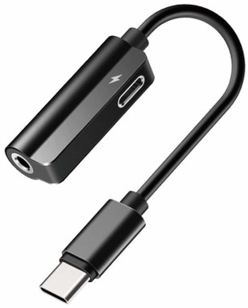 Bhavi USB Type C Cable 2 A 0.05 m TYPE C TO 3.5MM AUDIO ADAPTER