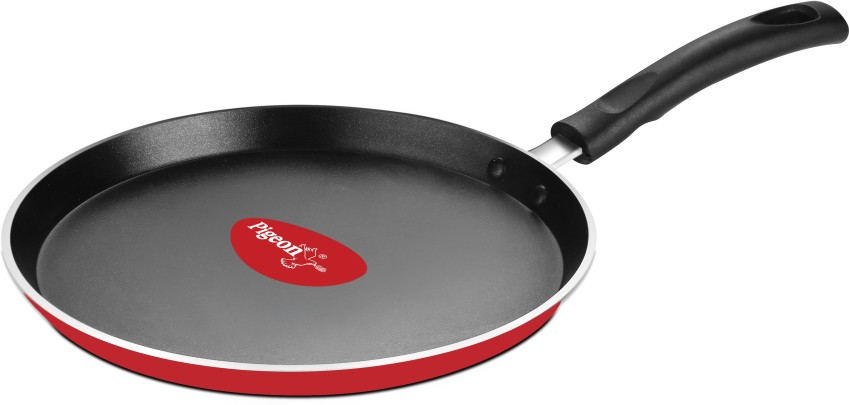  Pigeon Aluminium Nonstick Duo Pack Flat Tawa 250 and