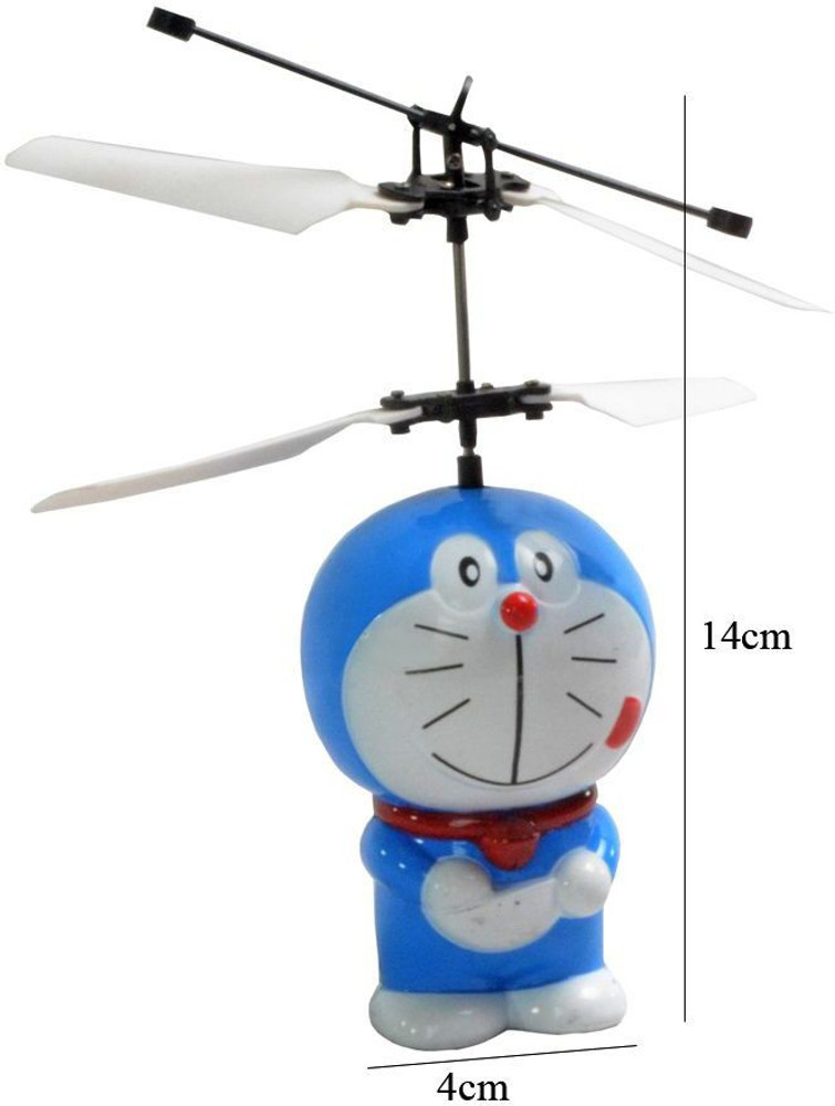Decors Gallery Rechargeable Flying Doraemon Sensor Helicopter With