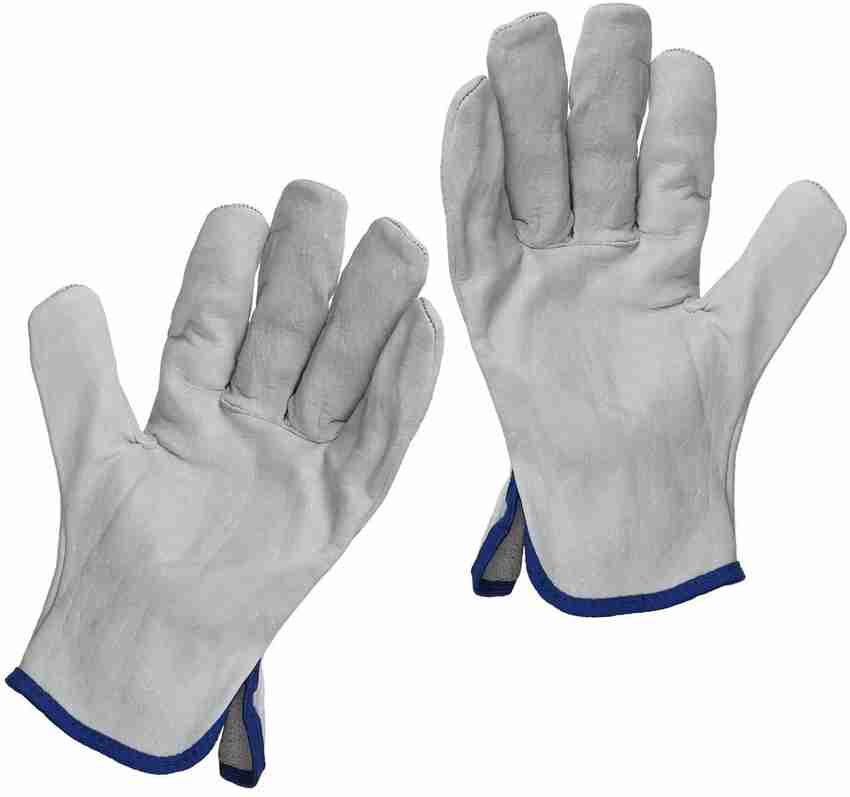 Leather shop industrial gloves