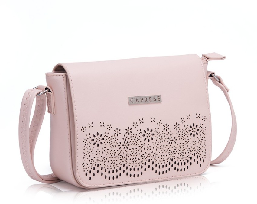 Buy Caprese Yulla Brown Solid Medium Sling Handbag Online At Best Price @  Tata CLiQ