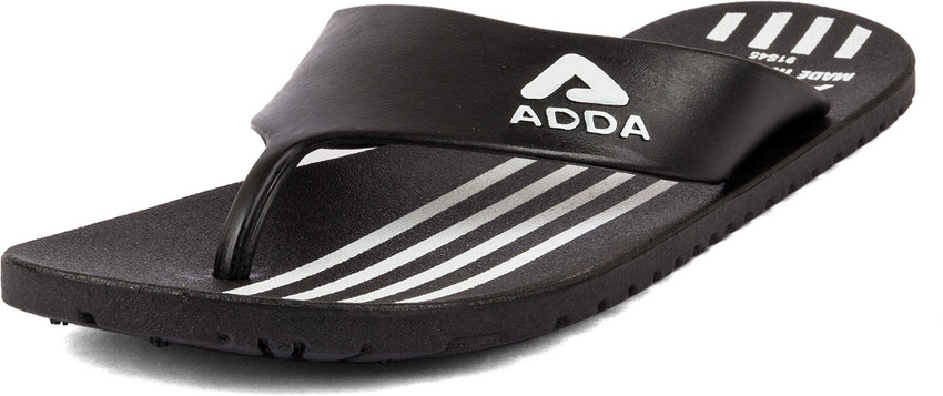 Adda Men Slippers Buy Black Color Adda Men Slippers Online at