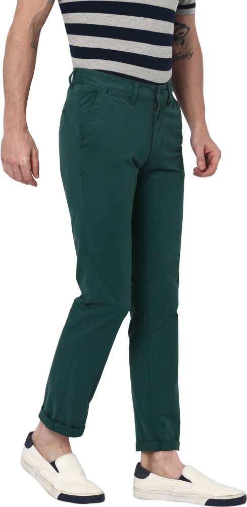 British Club Slim Fit Men Green Trousers  Buy British Club Slim Fit Men  Green Trousers Online at Best Prices in India  Flipkartcom
