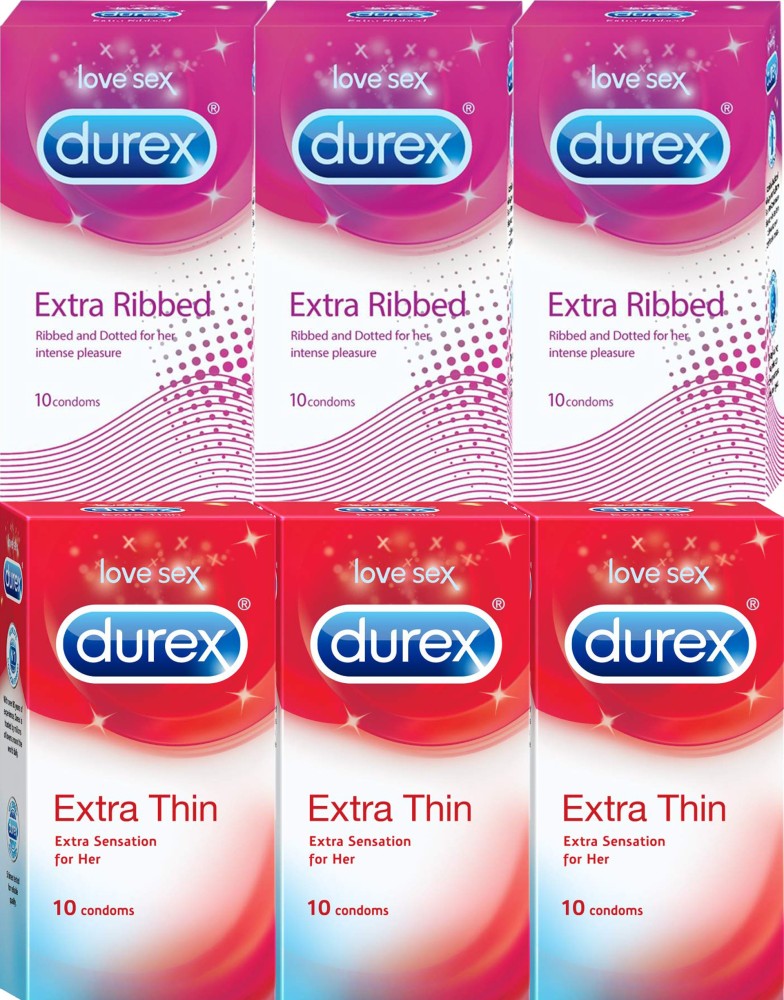 DUREX Extra Thin, Air Ultra Thin (20 Pieces) Condom Price in India