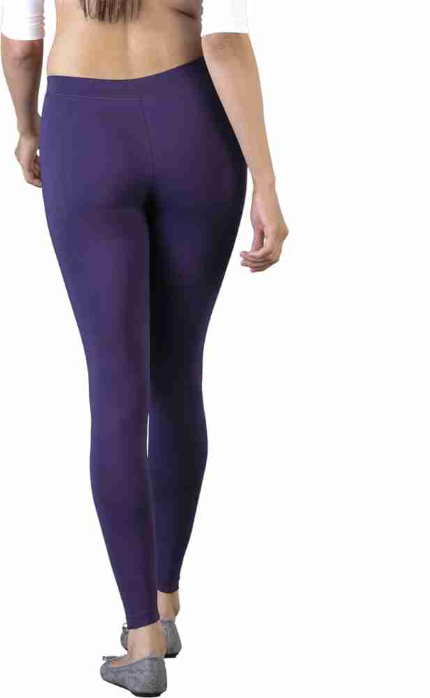 Twinbirds Deep Purple Women Full Length Legging