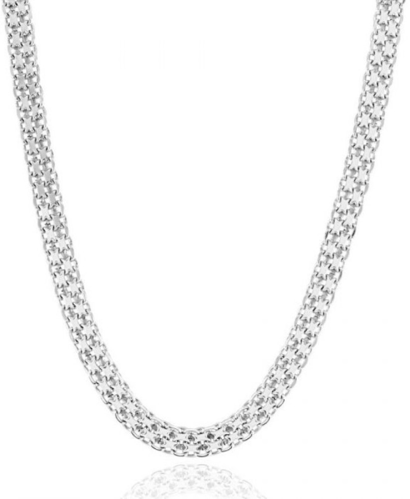 Flipkart store silver chain