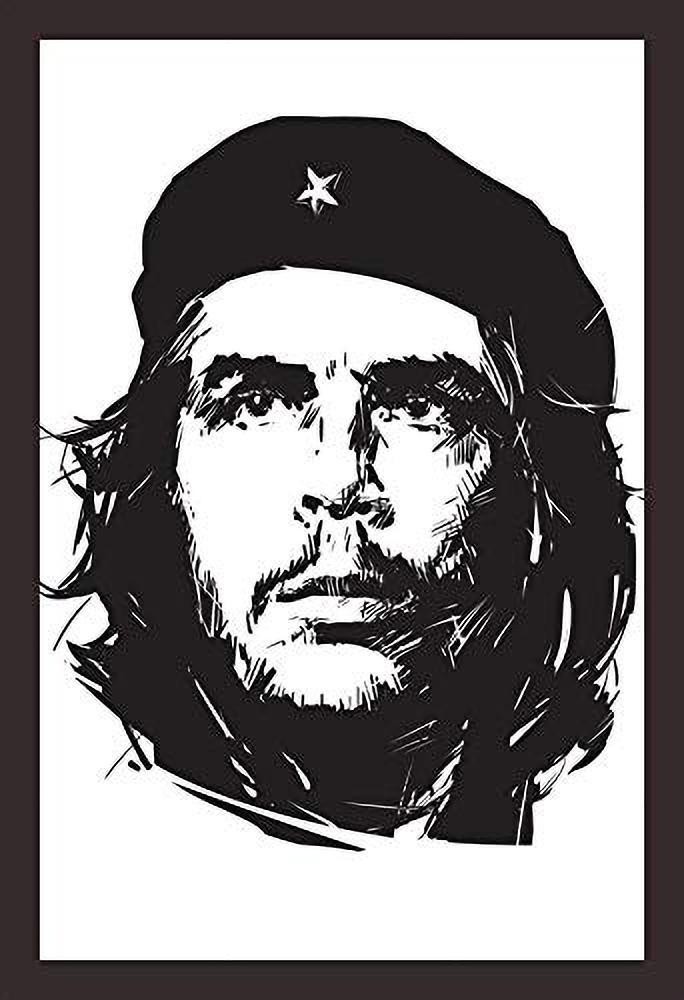 Ernesto Che Guevara hand-drawn illustration vector image, Ernesto